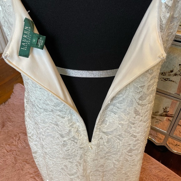 LAUREN by Ralph Lauren sequin midi dress - Picture 5 of 10